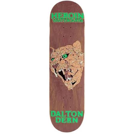 Heroin Skateboards Dalton Dern 'panther' Deck 8.5