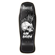 HEROIN SKATEBOARDS NOLAN PUNK SKULL 10.25”