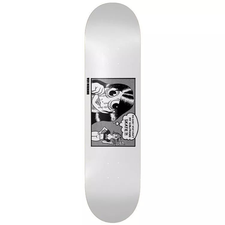 Toy Machine x Thrasher Collab"why can't my girlfriend Skate?" 8.25