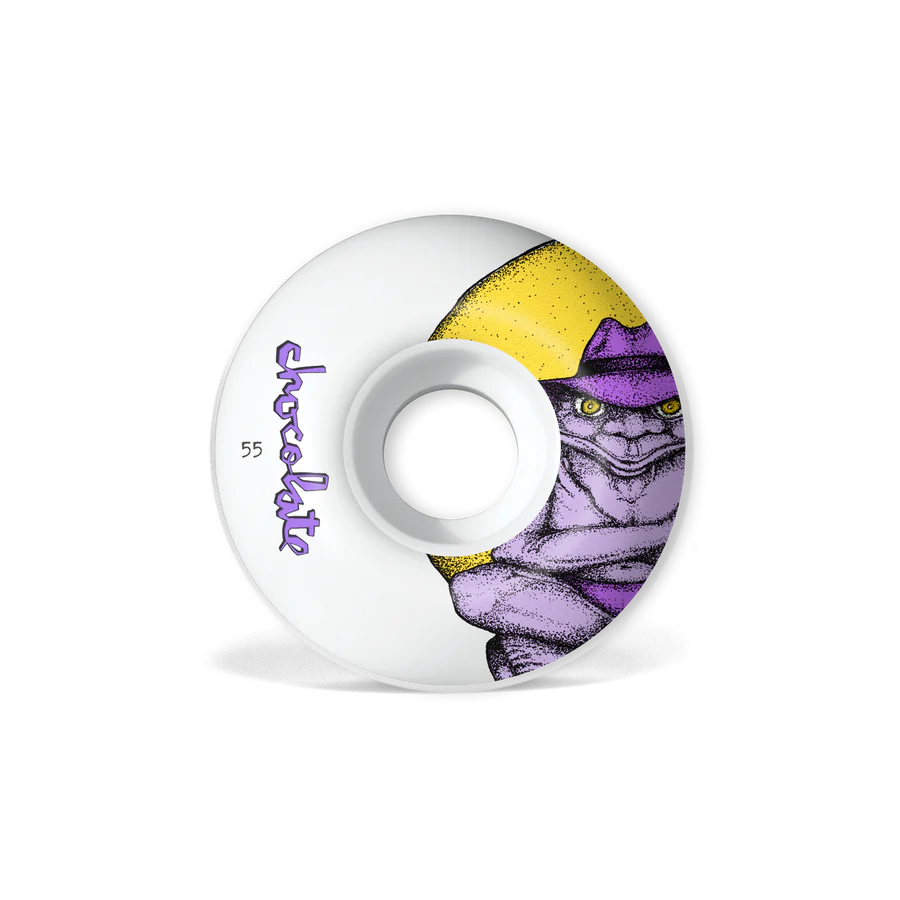 Chocolate Sapo Staple Skateboard Wheels 55mm 99D