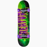 Creature Complete Galaxy Logo Mid Green/Purple 7.8 IN