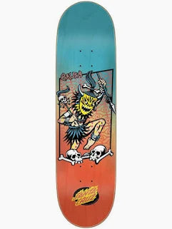 Santa Cruz Pro Deck Salba Voodoo Frame Orange/Blue 8.5 IN