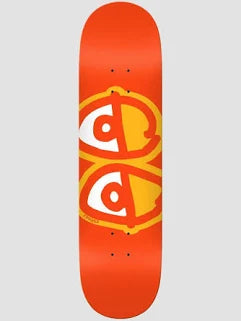 Krooked Skateboards Team Eyes Orange 8.25 - BBS