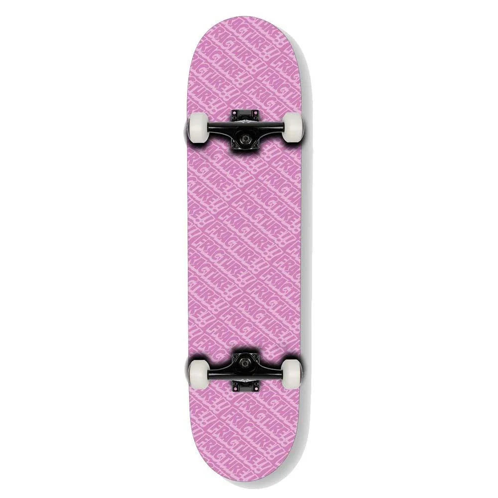 Fracture Comic book print pink complete skateboard