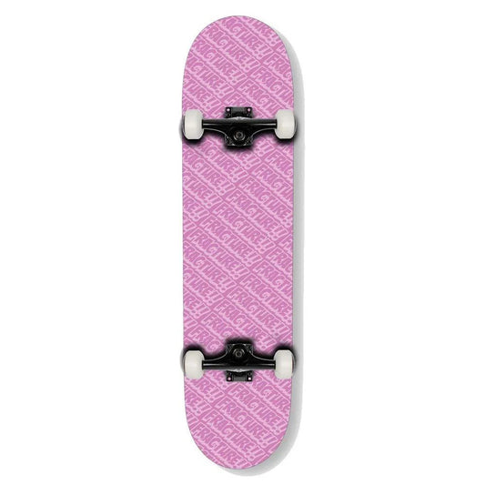Fracture Comic book print pink complete skateboard
